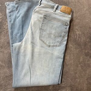 American Eagle Outfitters Light Blue Straight Jeans